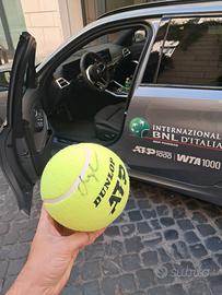 Palla pallina tennis autografata Jannik Sinner Atp