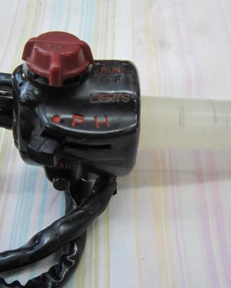Comando Gas Pulsante Avviamento Blocchetto Destro 