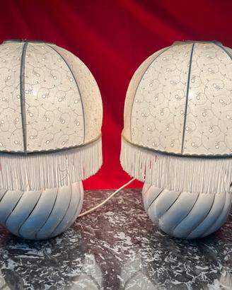 Coppia lampade in ceramica Maccarini Lampade