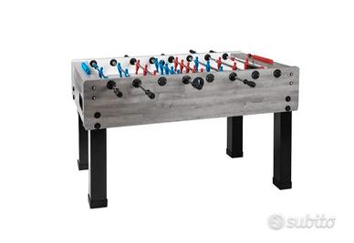 Calcio Balilla GARLANDO G-500 rovere grigio