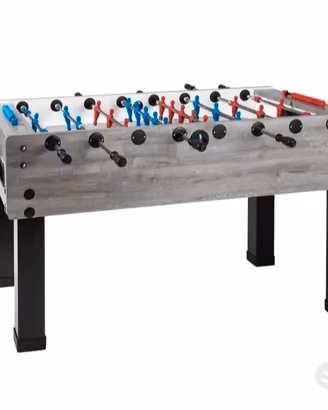 Calcio Balilla GARLANDO G-500 rovere grigio