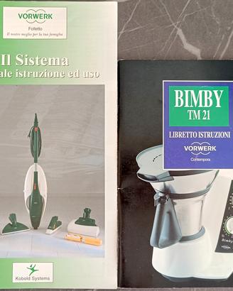 Manuali istruzioni Vorwerk Bimby e Folletto