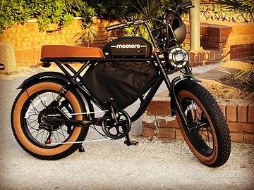 E-BIKE Mootoro R1 1000W 48v-20ah Cafe Racer