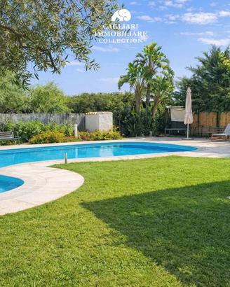 Villasimius - Notteri - Esclusiva Villa Con Piscin