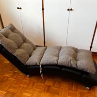 Chaise Longue 154x51x73 cm Poltrona Lounge