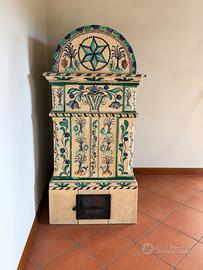 STUFA MAIOLICA REPLICA SFRUZ  ANNI 50