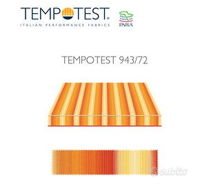 TELO Tenda da sole cotone tempotest parà cuciti