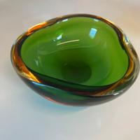 Ciotola in vetro di Murano Flavio Poli per Seguso