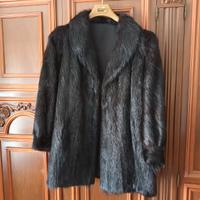 Pelliccia anni 80 vera nutria