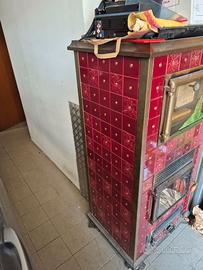 stufa a legna  con forno