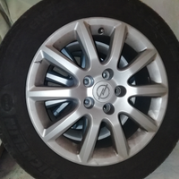Cerchi in lega e pneumatici michelin 205/55/16