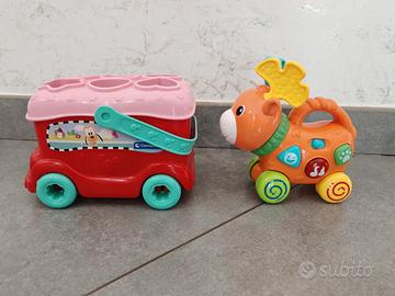 Bus Clementoni e Renna Chicco