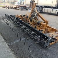 erpice rotante Alpego con rullo dentato da 4m