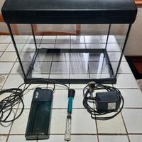 Acquario 30 lt NEWA Mirabello + accessori 