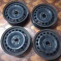 Cerchi ruote in ferro 15" VW Golf V VI VII