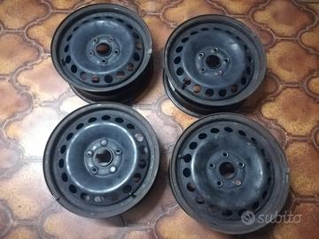 Cerchi ruote in ferro 15" VW Golf V VI VII