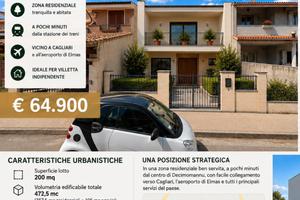 Lotto edificabile 200 mq per villetta Decimomannu