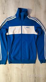 Vintage Adidas Beckenbauer Blue Full Zip Giacca