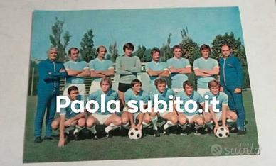 S.S. LAZIO Cartolina squadra campionato 1977-78