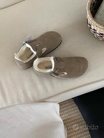 Scarpe casual Birkenstock London, grigio-marrone40