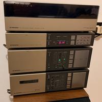 Impianto stereo Lp cassette pioneer  fine anni 70