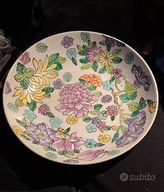 Antico piatto porcellana cinese