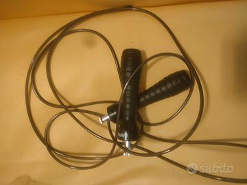corda x saltare jump rope guaina in acciaio