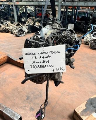 Motore Lancia Ypsilon 1.2 Argento Anno 2009 Codice