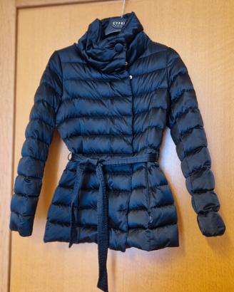 Giacca Geox nera con cintura