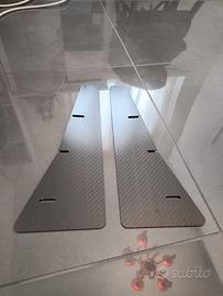 Paraspruzzi Yaris GR in carbonio