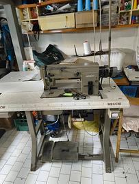 macchina da cucire industriale con motore passato 