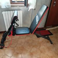 panca addominali dorsali