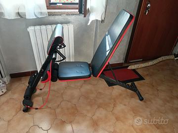 panca addominali dorsali