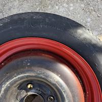 Ruotino 4 fori Continental cric e chiave