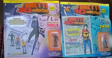 FUMETTI 3D COLLECTION 1/33 E 39 BLISTERATI