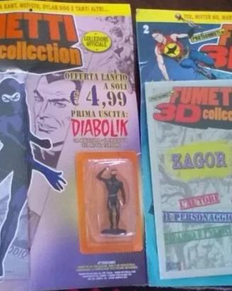 FUMETTI 3D COLLECTION 1/33 E 39 BLISTERATI