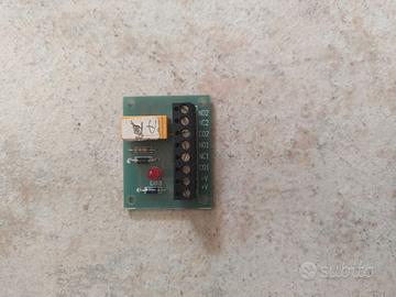 Scheda relè 12V 1A con con relè a 2 scambi