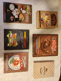 Lotto 10 libri di cucina