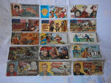 15 Fumetti in STRISCIA degli anni '50/'60