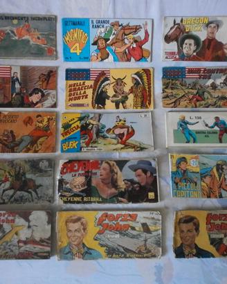 15 Fumetti in STRISCIA degli anni '50/'60