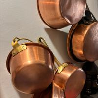 Set da 12 utensili da cucina in rame puro