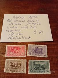 Regno francobolli nuovi 