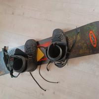 Tavola snowboard SHOKK e scarponi tg 42/42.5