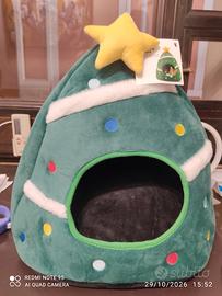 Cuccia Natale per cani e gatti di piccola taglia 