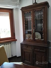 credenza in noce "arte povera"