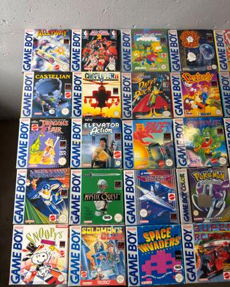 Giochi videogiochi Nintendo Game Boy collezione