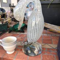 Scultura in vetro murano