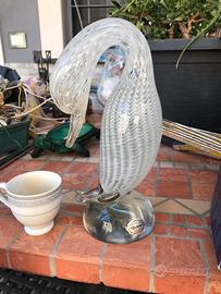 Scultura in vetro murano