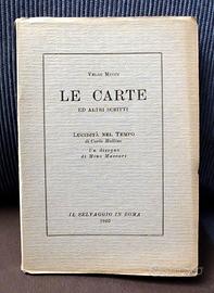 Velso MUCCI Carlo MOLLINO  - LE CARTE