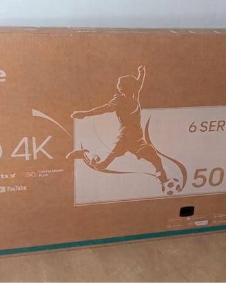 HISENSE TV QLED 4K NATIVO NERI ASSOLUTI IMBALLATA
